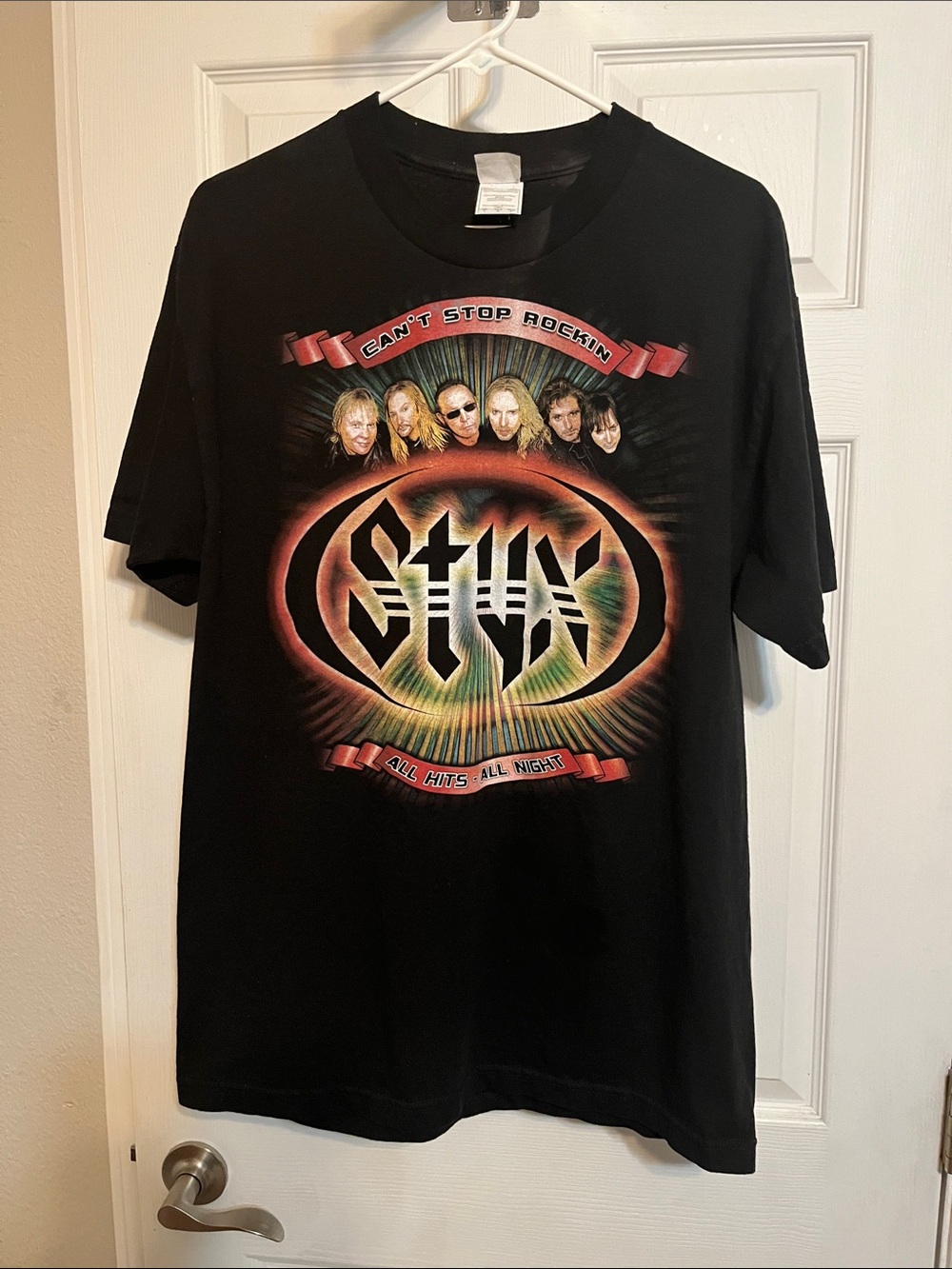 STYX Can't Stop Rockin' Graphic Tee - Black